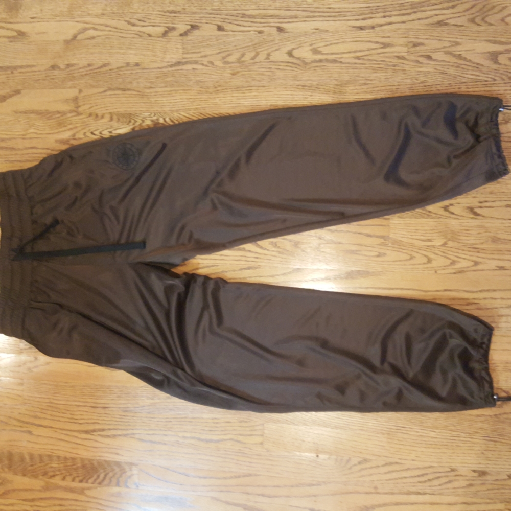 Sean John LARGE men's Brown NWOT jogging pants w/ drawstring bottoms